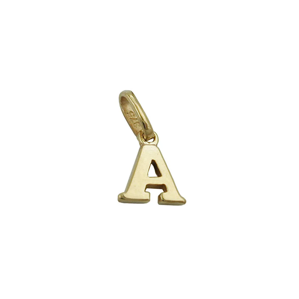 Anhänger Buchstabe A Gold 375