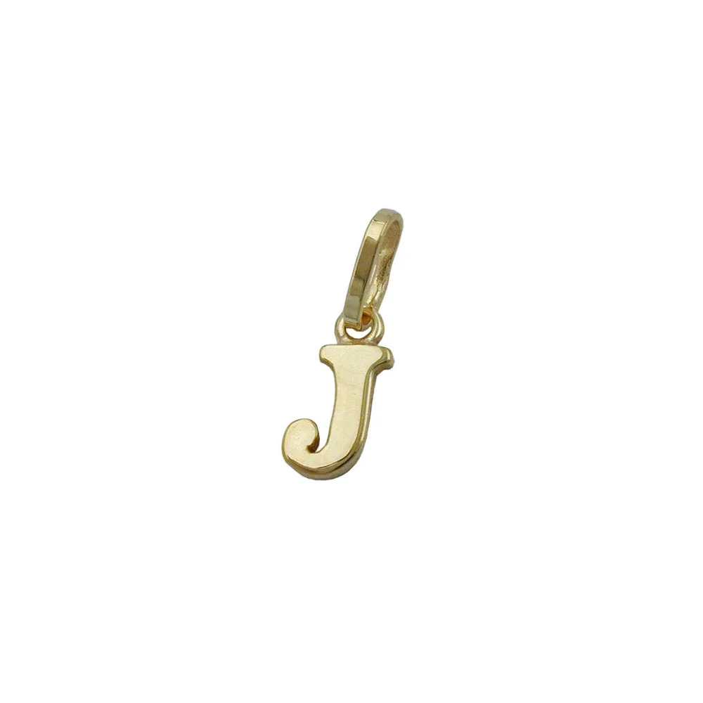 Anhänger Buchstabe J Gold 375