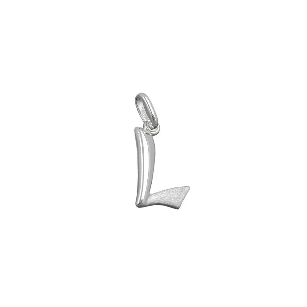 Anhänger Buchstabe L Silber 925