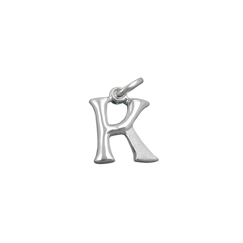 Anhänger Buchstabe K Silber 925