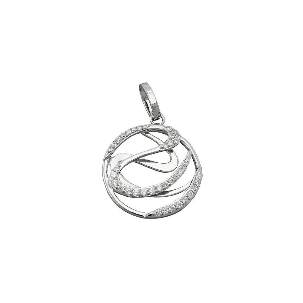 Anhänger mit Zirkonia Silber 925