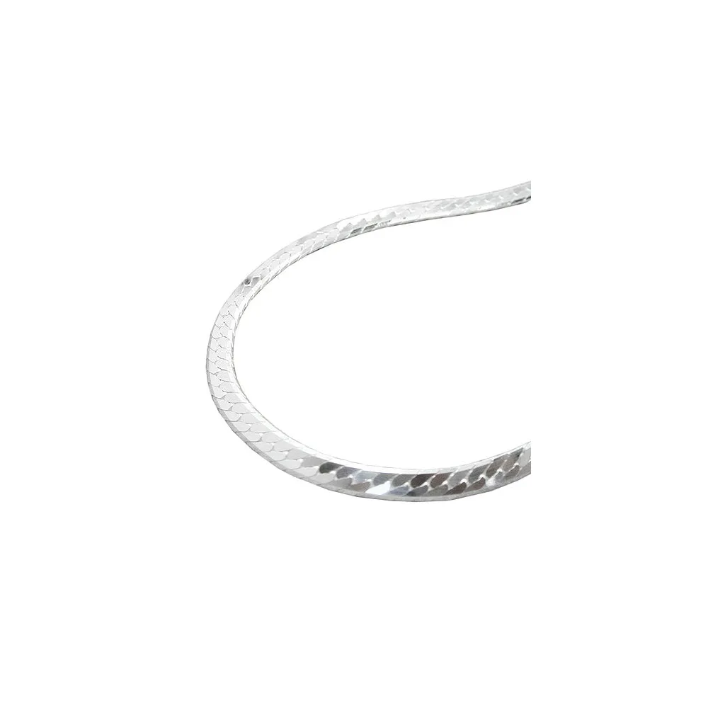 Armband Panzer gedrückt Silber 925