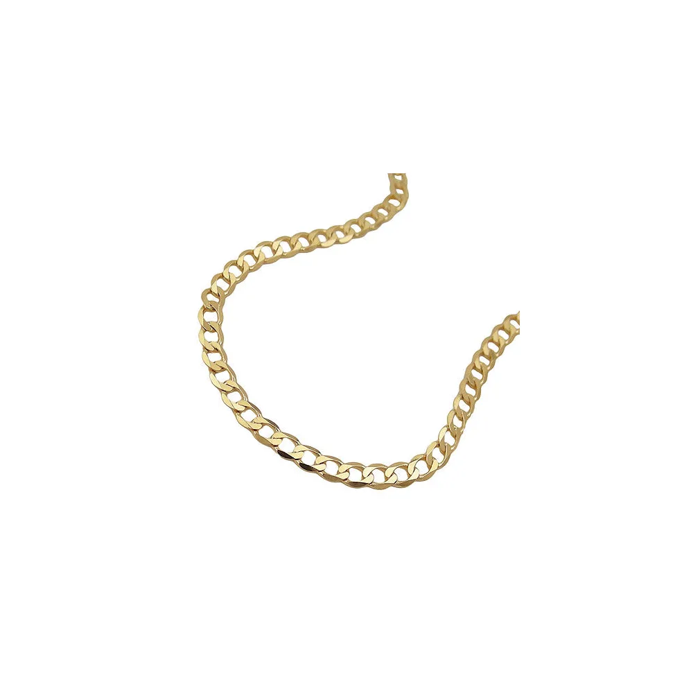 Armband 19cm Weitpanzer Gold 585