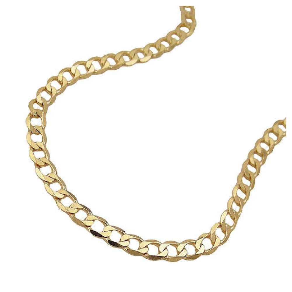 Armband 19cm Weitpanzer Gold 585