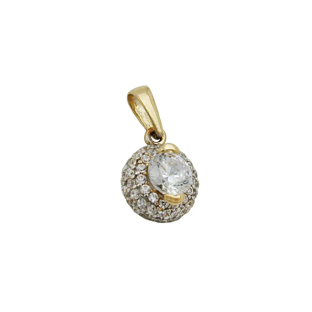 Anhänger Zirkonia Gold 375