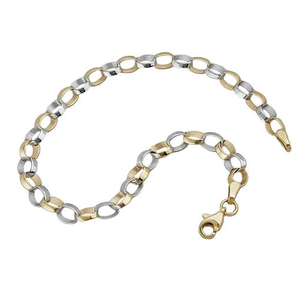 Armband Ankerkette oval Gold 375