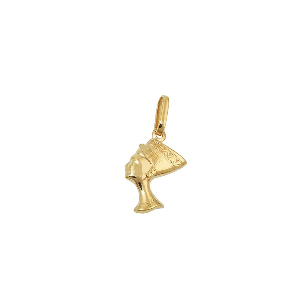 Anhänger Nofretete glänzend Gold 375