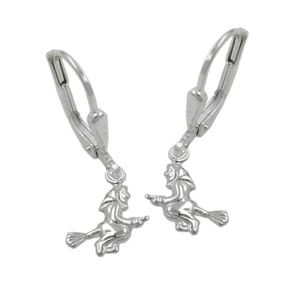 Ohrringe Brisur Ohrring Hexe Silber 925