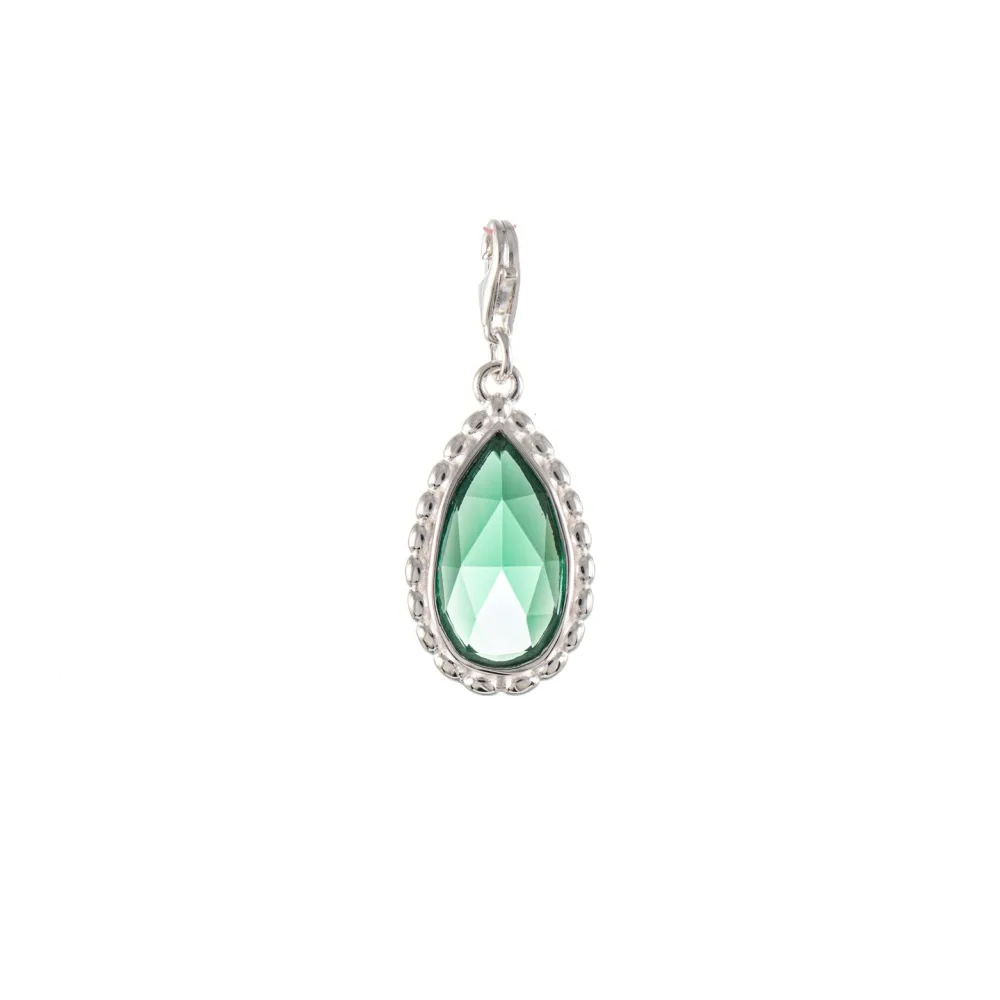 Wechselstein für Collier Signature 925 Silber grün