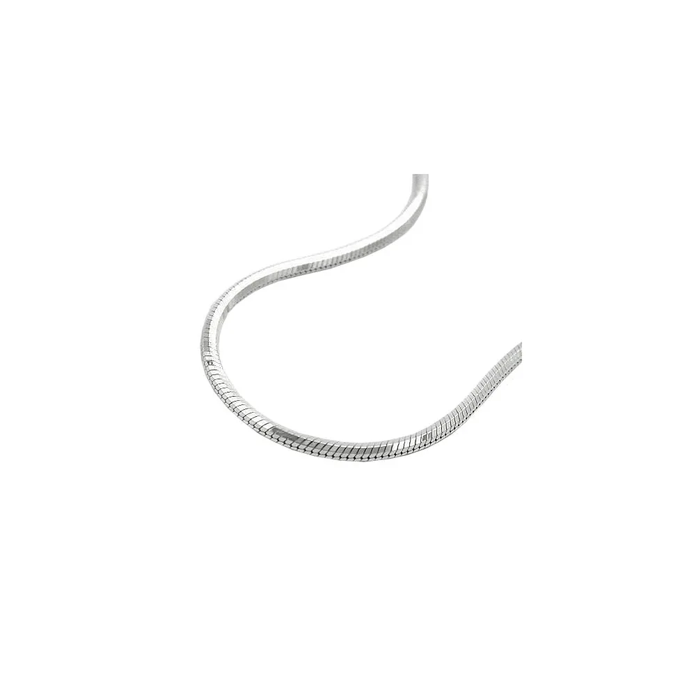 Kette Schlange 5kant diam Silber 925-38