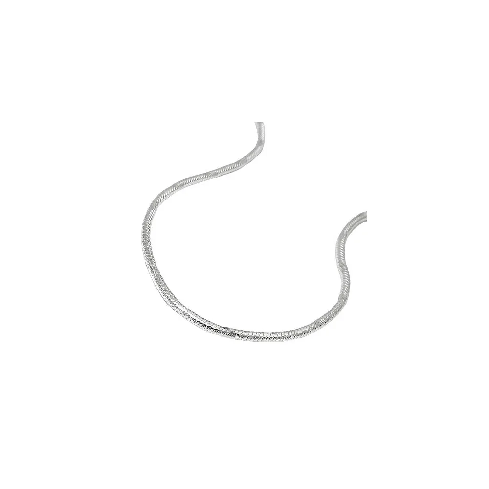 Kette Schlange diamantiert Silber 925-38