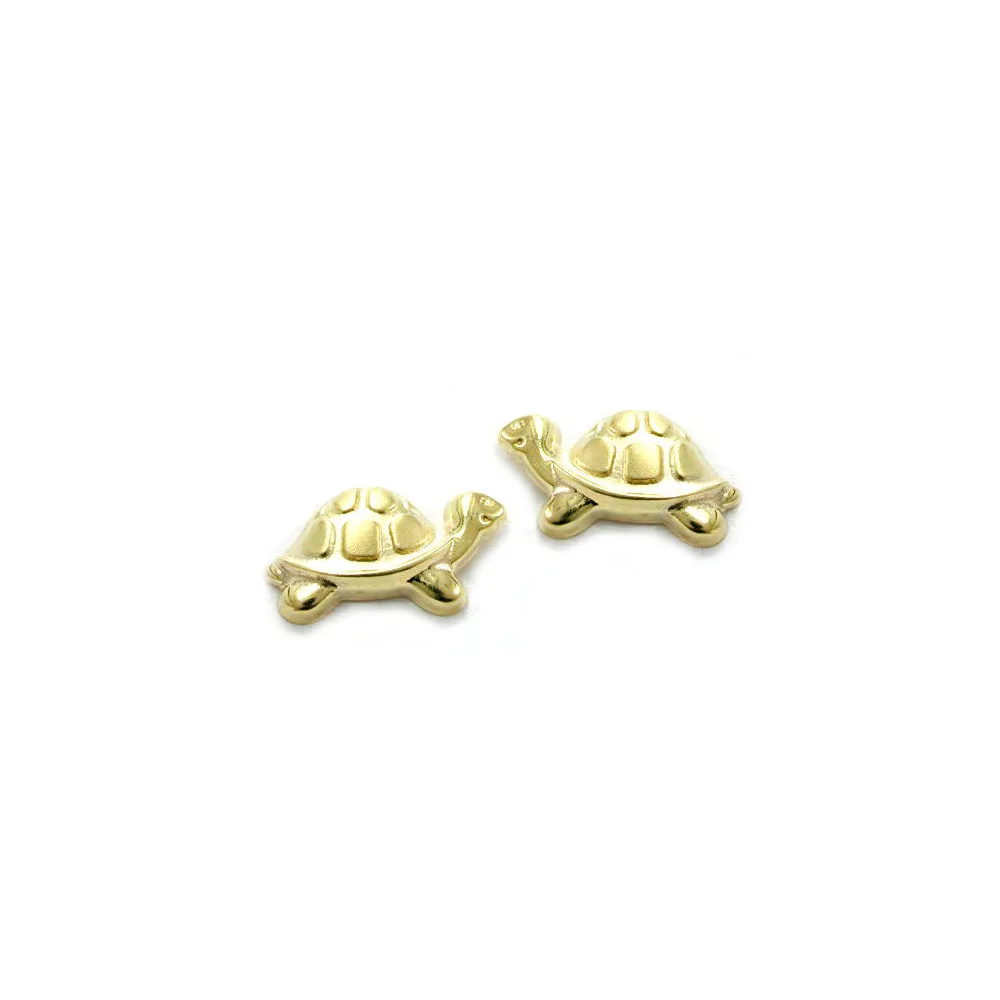 Ohrstecker Schildkröte Gold 375