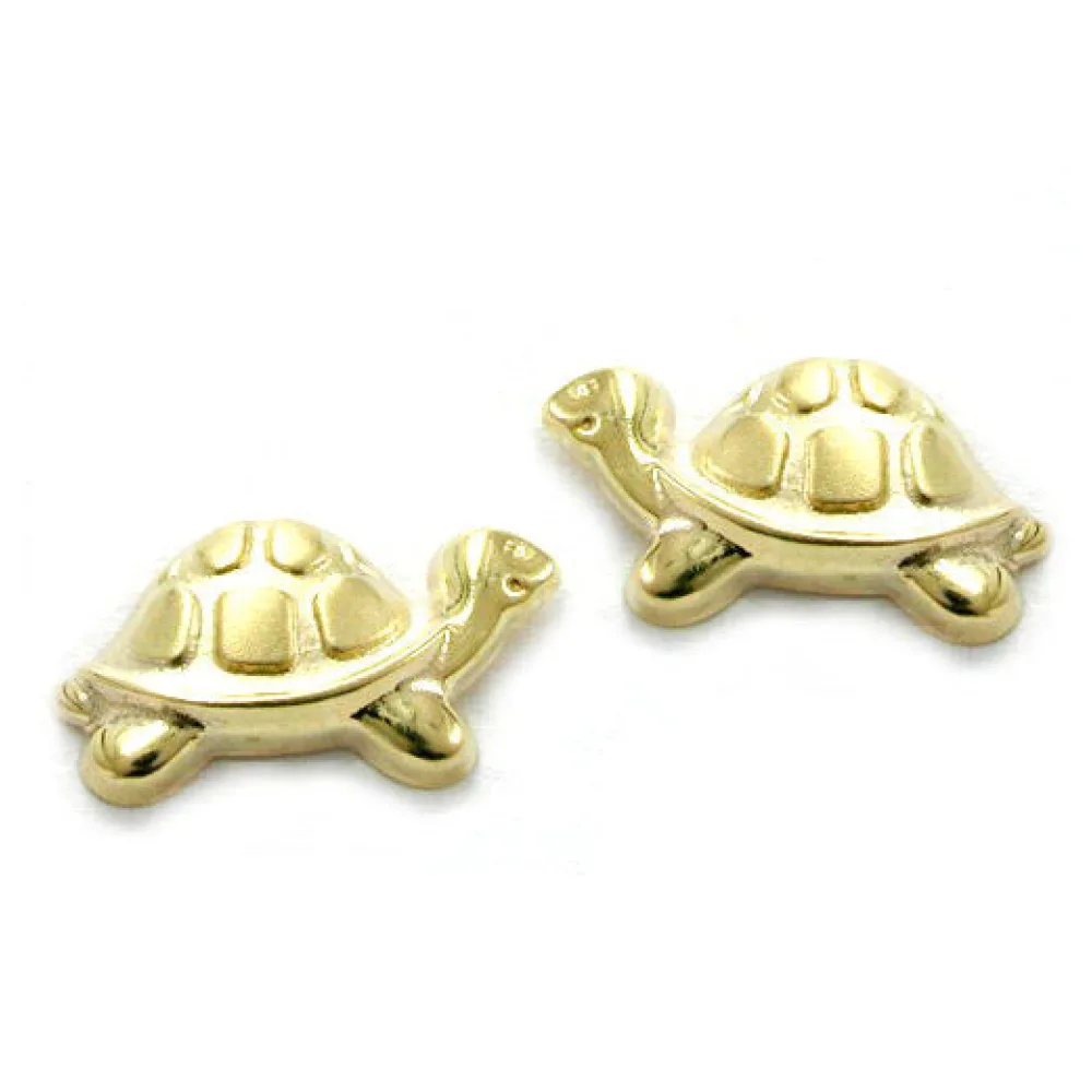 Ohrstecker Schildkröte Gold 375