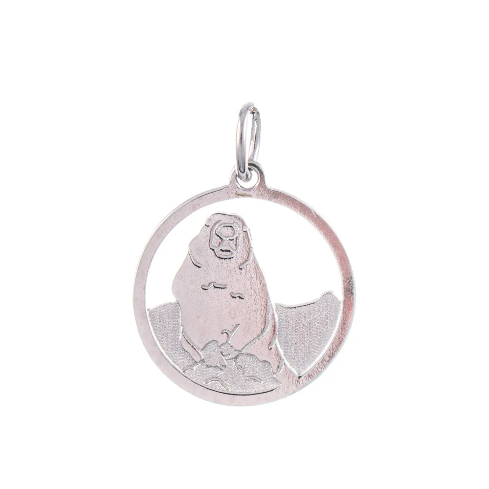 Anhänger Mankei Murmeltier 925 Silber