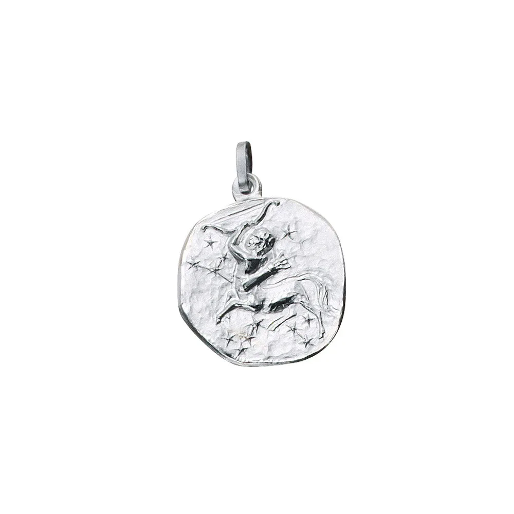 Anhänger Sternzeichen Schütze 925 Sterling Silber matt Sternzeichenanhänger