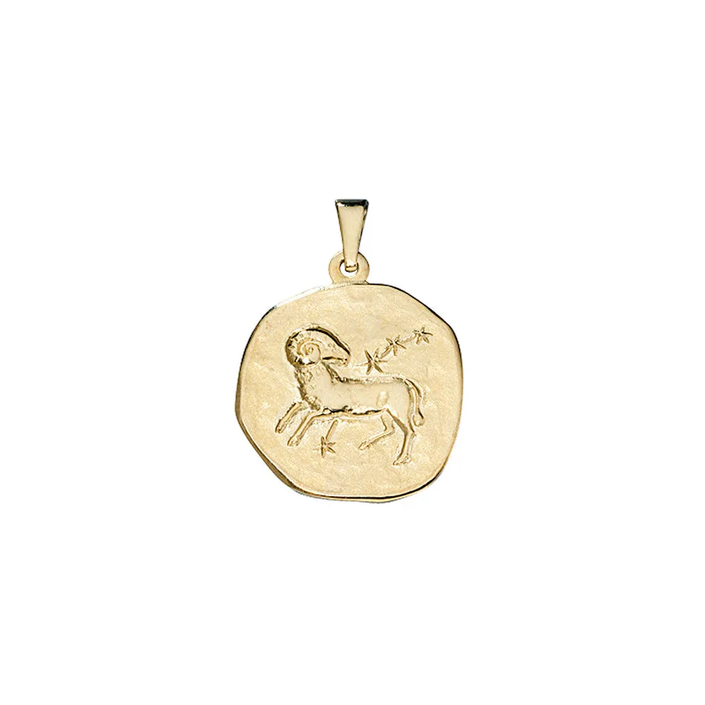 Anhänger Sternzeichen Widder 333 Gold Gelbgold Sternzeichenanhänger