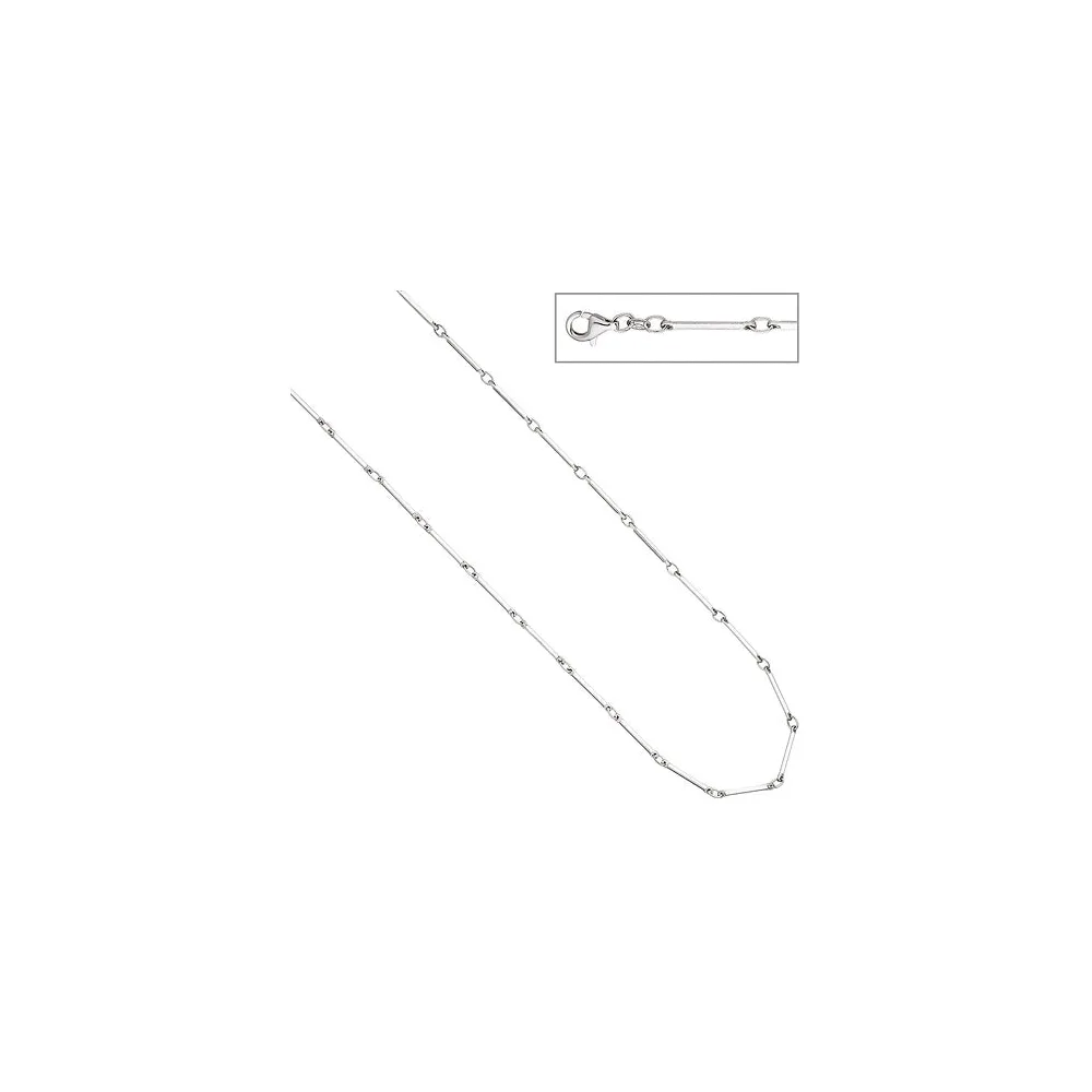 Collier Halskette 925 Sterling Silber 42 cm Kette Silberkette