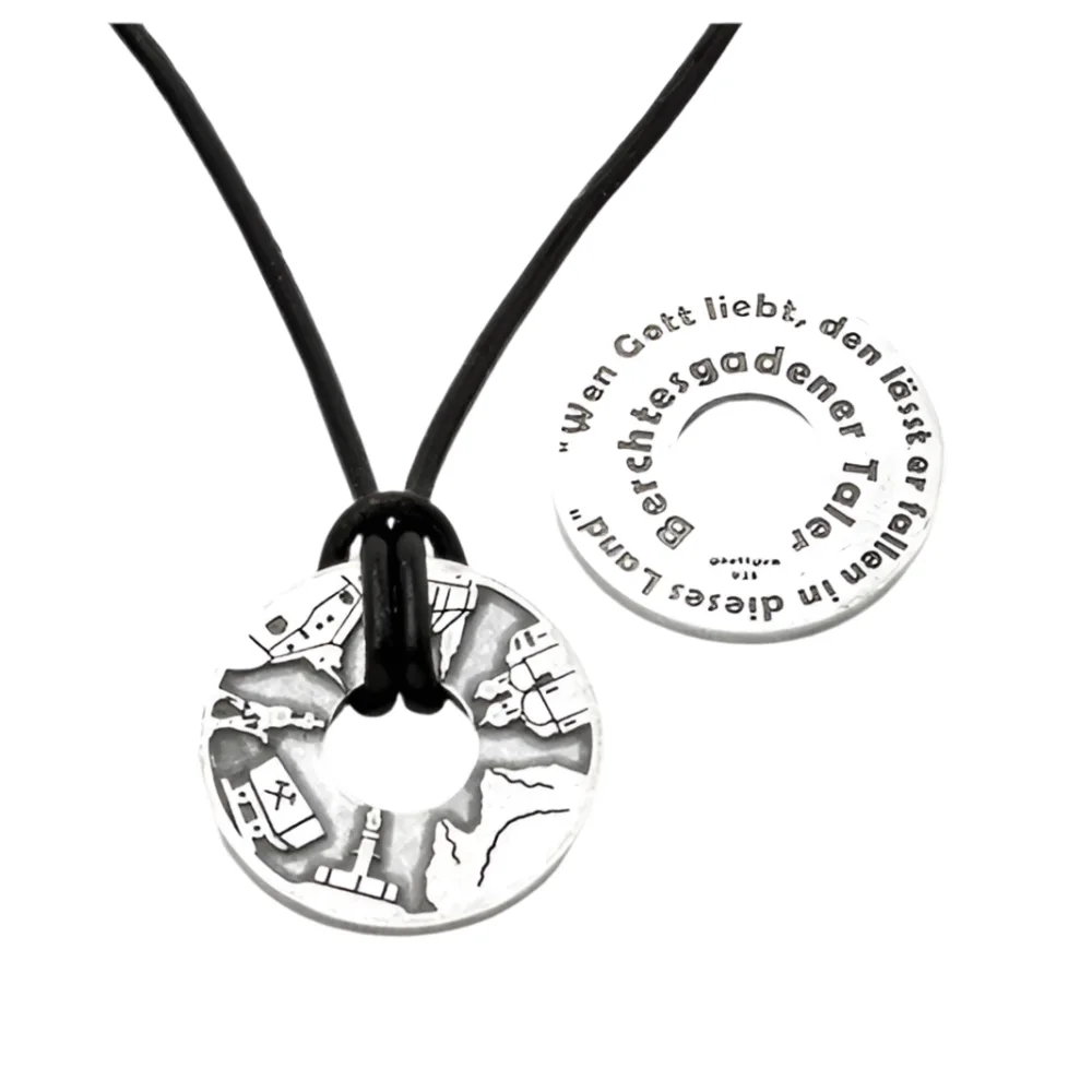 Berchtesgadener Taler 925 Sterling Silber