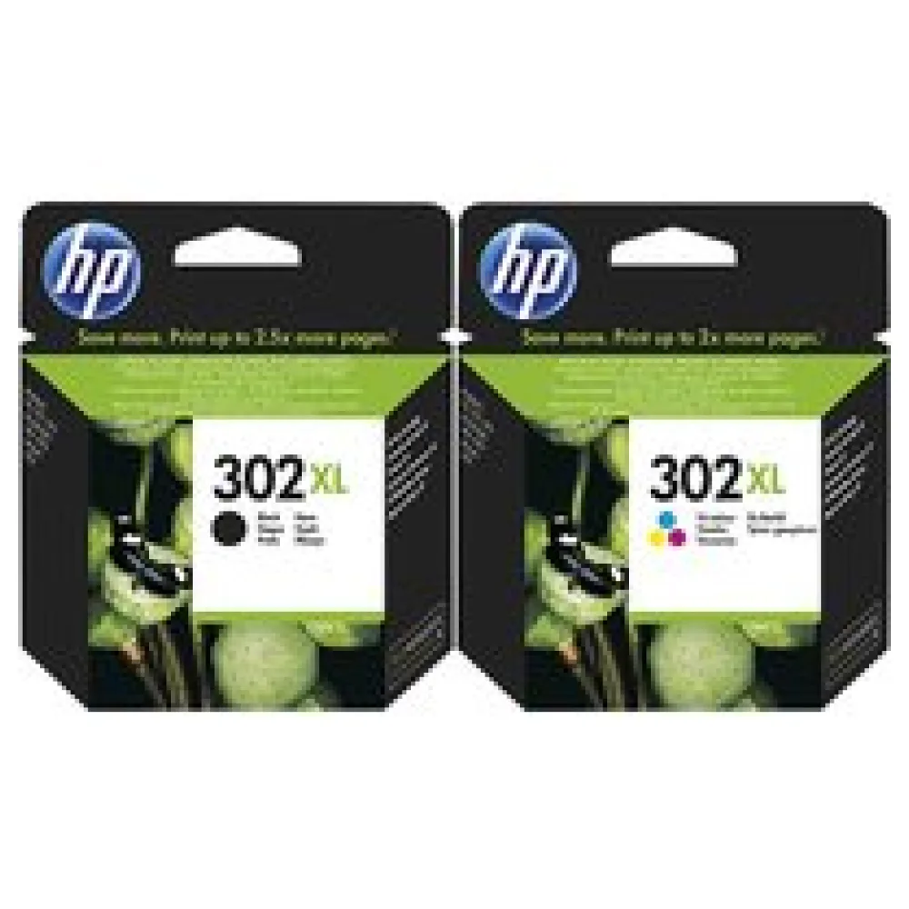 Original HP F6U67AE + F6U68AE / 302XL Druckkopfpatrone Multipack – Bild 2