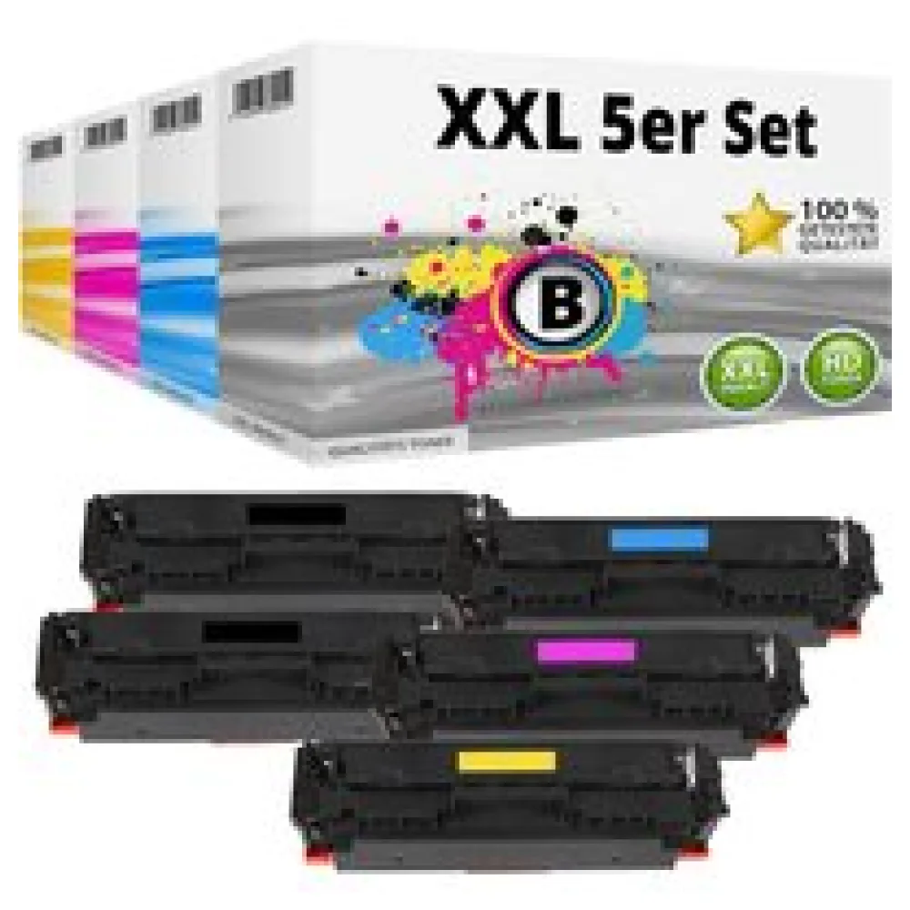 Multipack Kompatibel zu HP W2030X / 415X enthält 5x Tonerkartusche – Bild 2