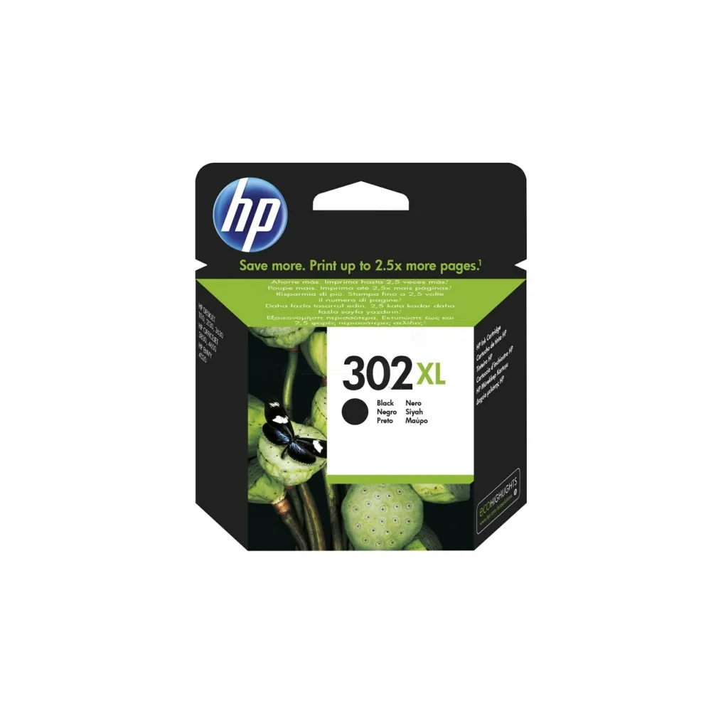 Original HP F6U68AE / 302XL Druckkopfpatrone schwarz