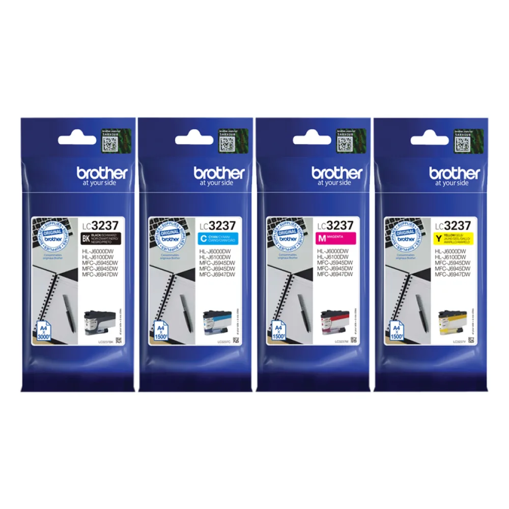 Original Brother LC3237 Tintenpatrone Multipack