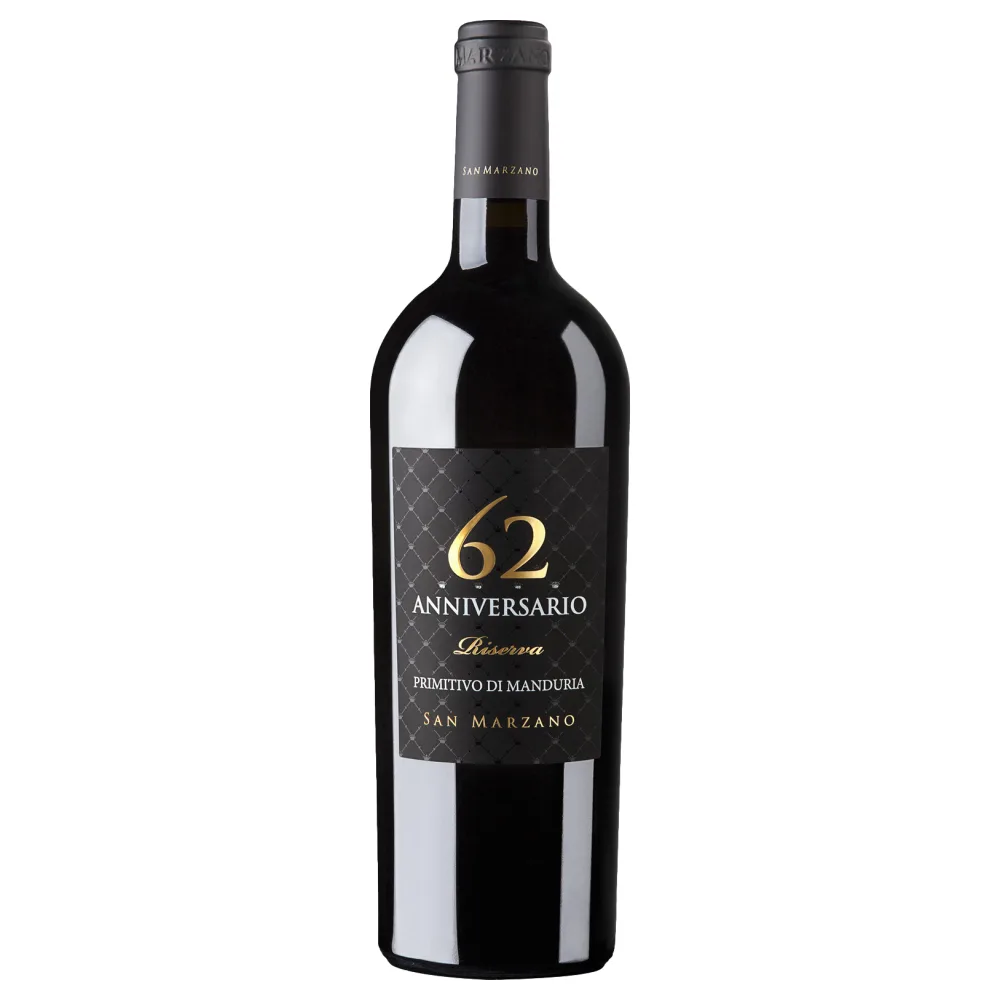 San Marzano 62 Anniversario Primitivo di Manduria Riserva 2019