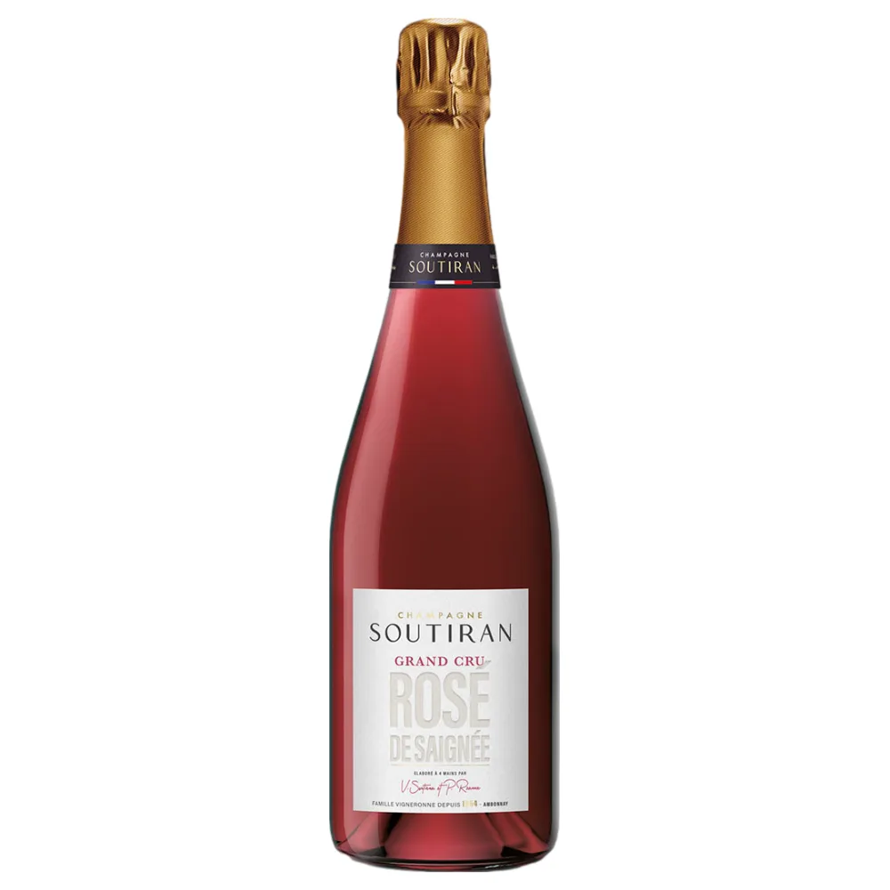 Champagne Soutiran Rose de Saignee Brut Grand Cru