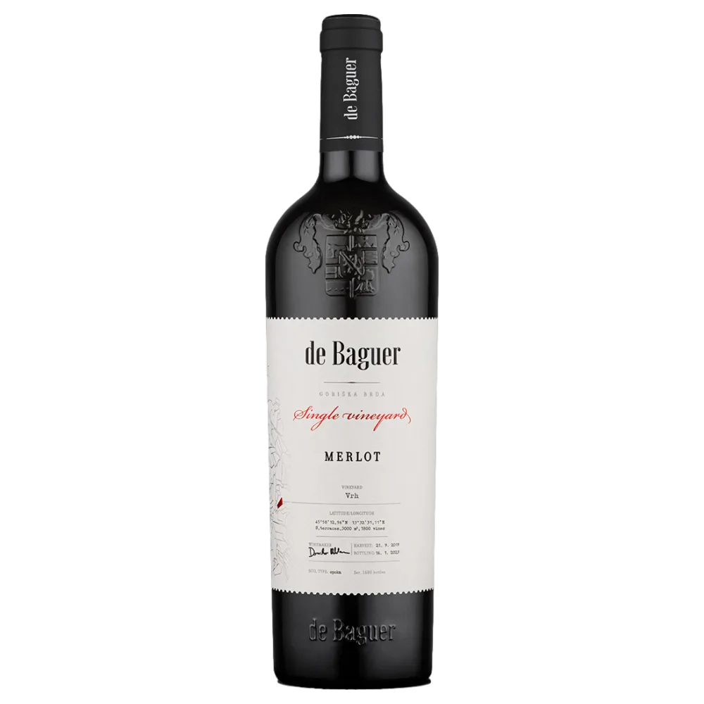 Klet Brda De Baguer Single Vineyard Merlot 2019