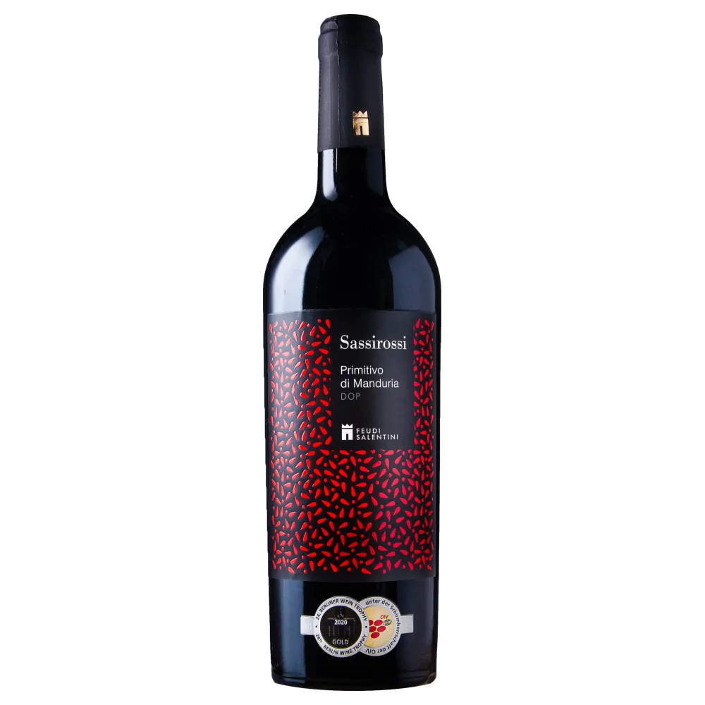 Feudi Salentini Sassirossi Primitivo di Manduria 2023
