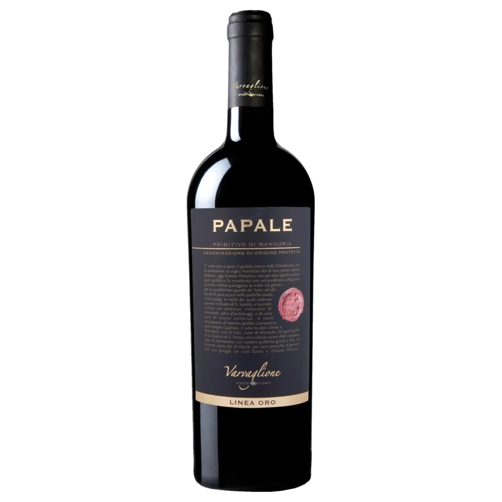 Varvaglione Papale Linea Oro Primitivo di Manduria 2021