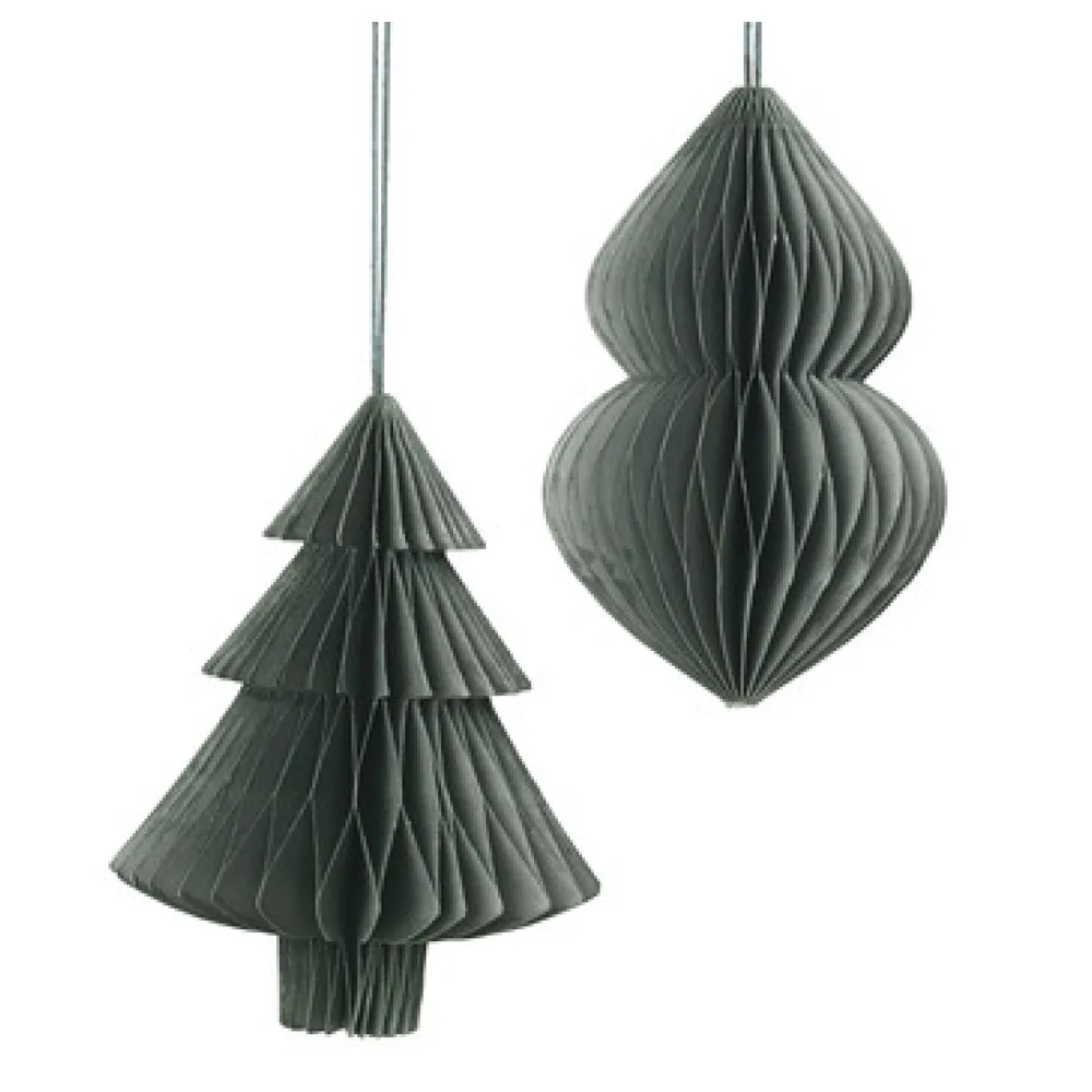 Karácsonyi dekorációk Broste Copenhagen DECO 'CHRISTMAS MIX' PAPIER X2