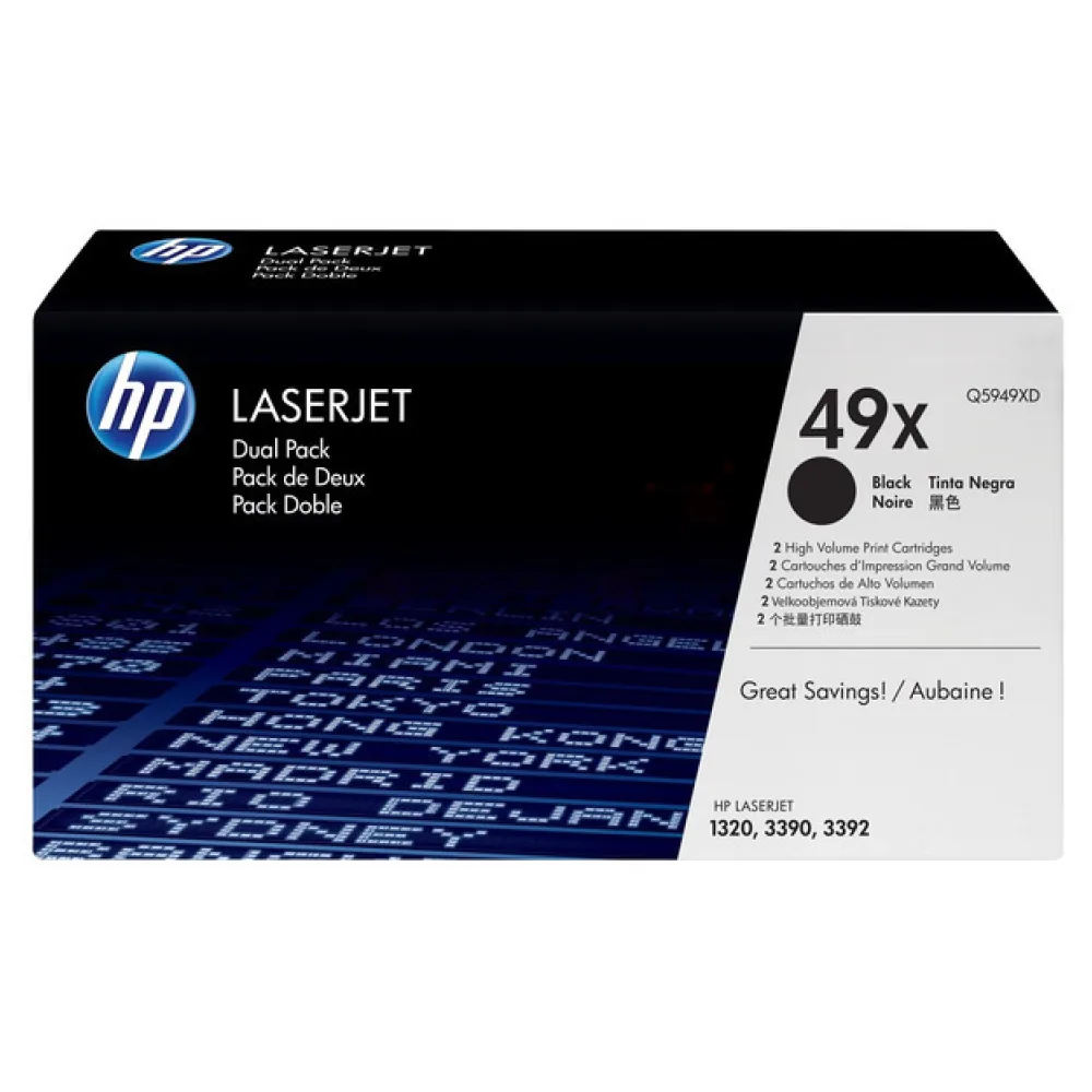 Original HP Q5949XD / 49XD Toner schwarz