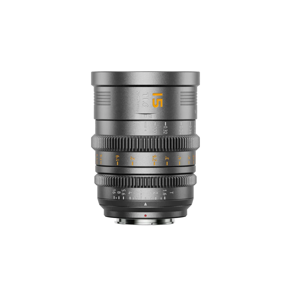 SIRUI Vision Prime 15/75/150 mm T1.4 Full-Frame Cine-Objektiv - 15mm / Metal Gray / User-interchangeable L/RF/Z Mount