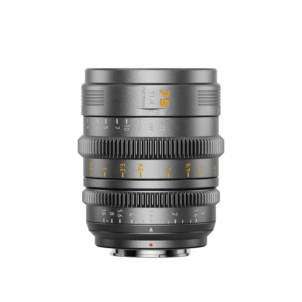 SIRUI Vision Prime 15/75/150 mm T1.4 Full-Frame Cine-Objektiv - 75mm / Metal Gray / User-interchangeable L/RF/Z Mount