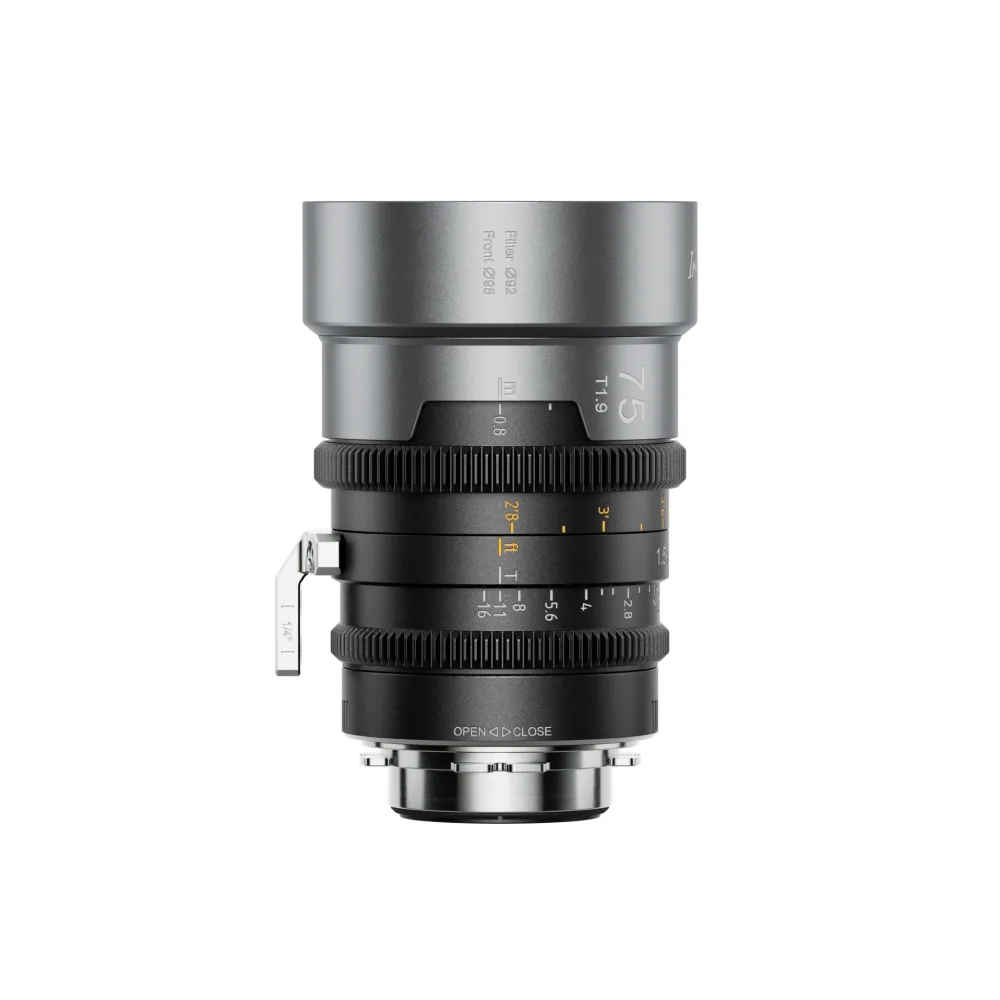 SIRUI IronStar 75/100/135 mm T1,9 1,5-fach Vollformat-Anamorphot-Cineobjektiv - 75mm / User-interchangeable EF/PL Mount / Neutral