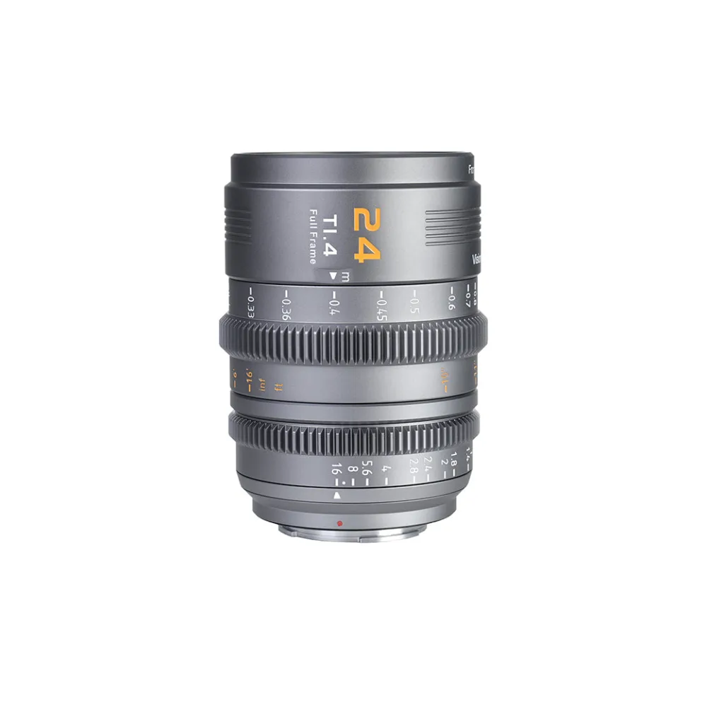 Vision Prime 1 T1.4 Vollformat-Kinoobjektiv - 24mm / Metal Gray