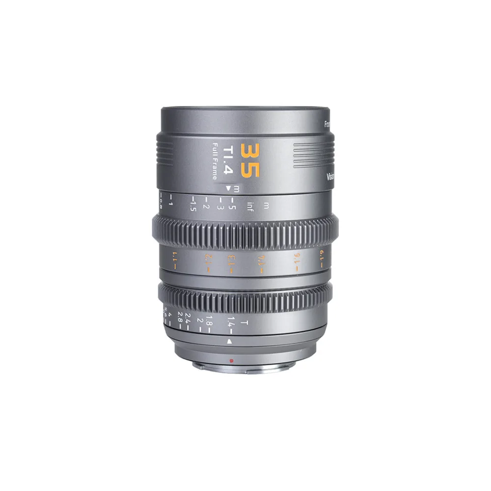 Vision Prime 1 T1.4 Vollformat-Kinoobjektiv - 35mm / Metal Gray