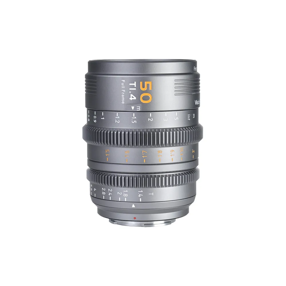 Vision Prime 1 T1.4 Vollformat-Kinoobjektiv - 50mm / Metal Gray