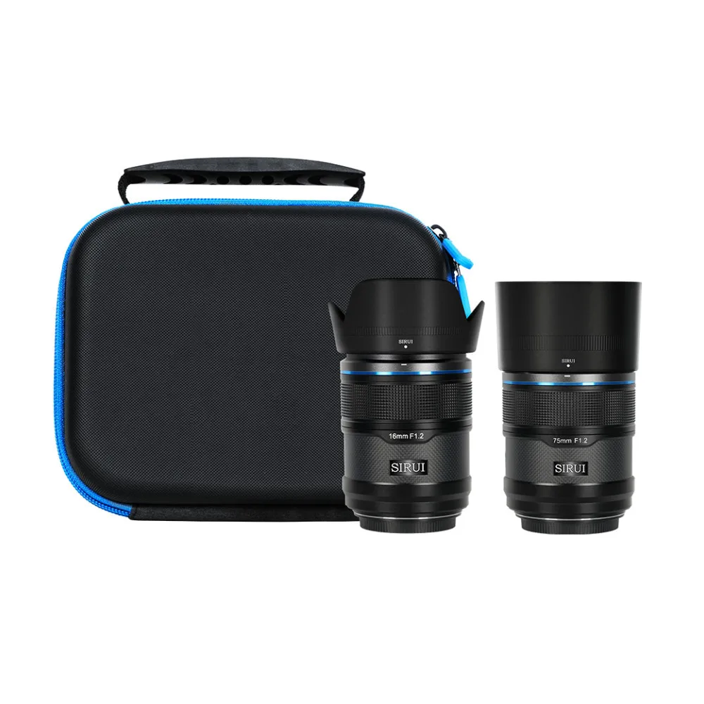 SIRUI Sniper Serie F1.2 APS-C Format Autofokus-Objektiv-Set - Black / 16+75 / E