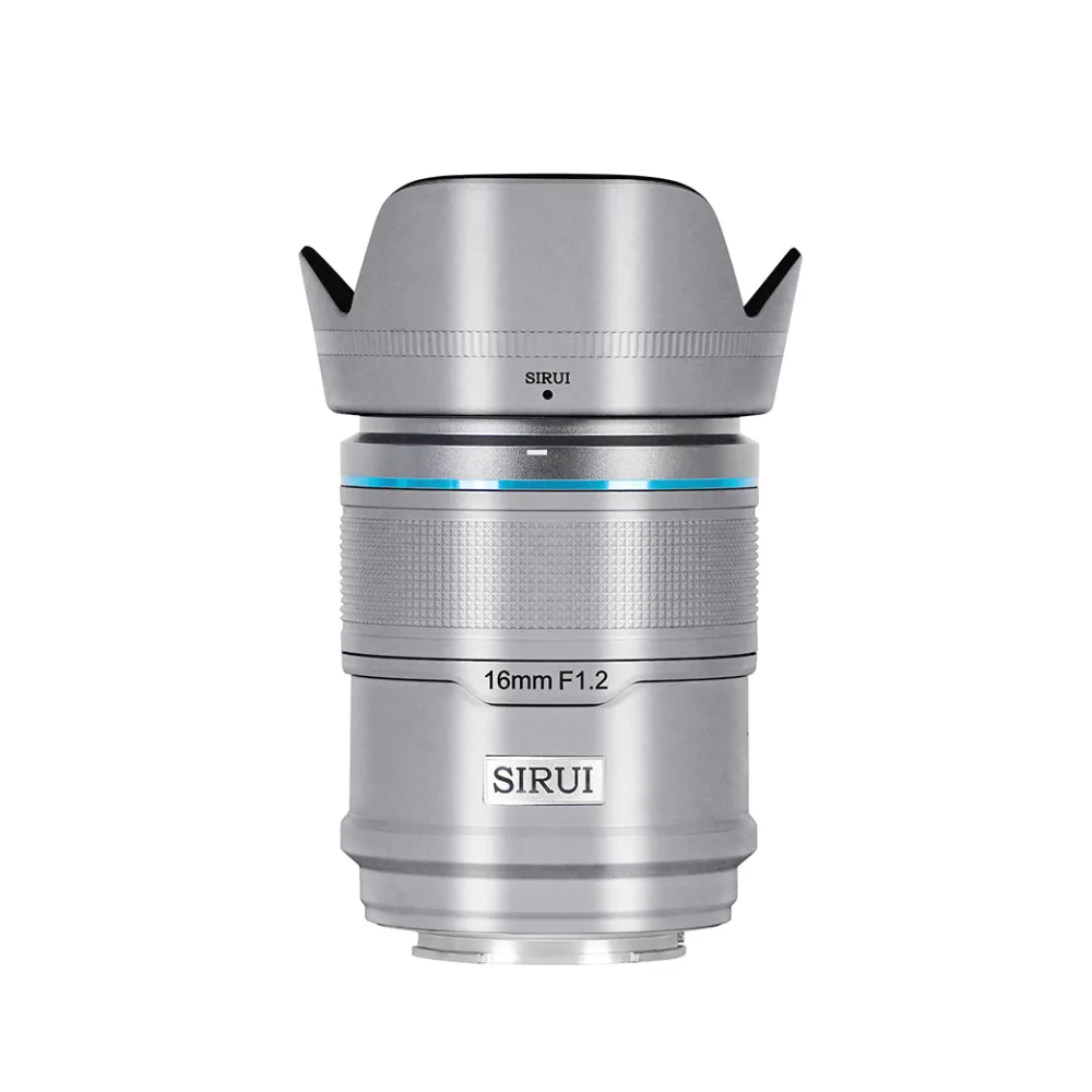 SIRUI Sniper Serie F1.2 APS-C Format Autofokus-Objektiv-Set - Silver / 16mm / E