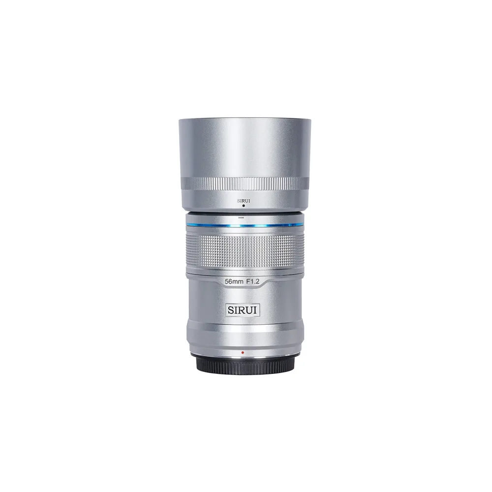 SIRUI Sniper Serie F1.2 APS-C Format Autofokus-Objektiv-Set - Silver / 56mm / E