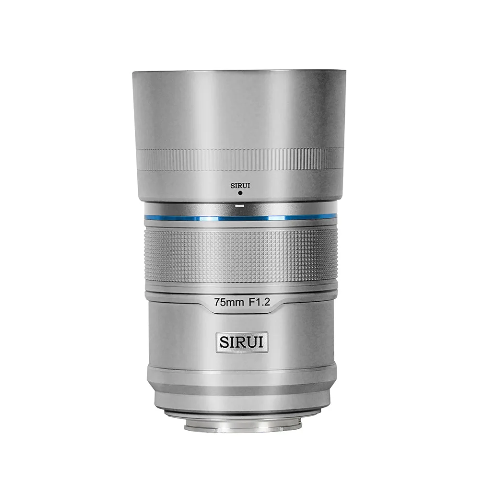 SIRUI Sniper Serie F1.2 APS-C Format Autofokus-Objektiv-Set - Silver / 75mm / E