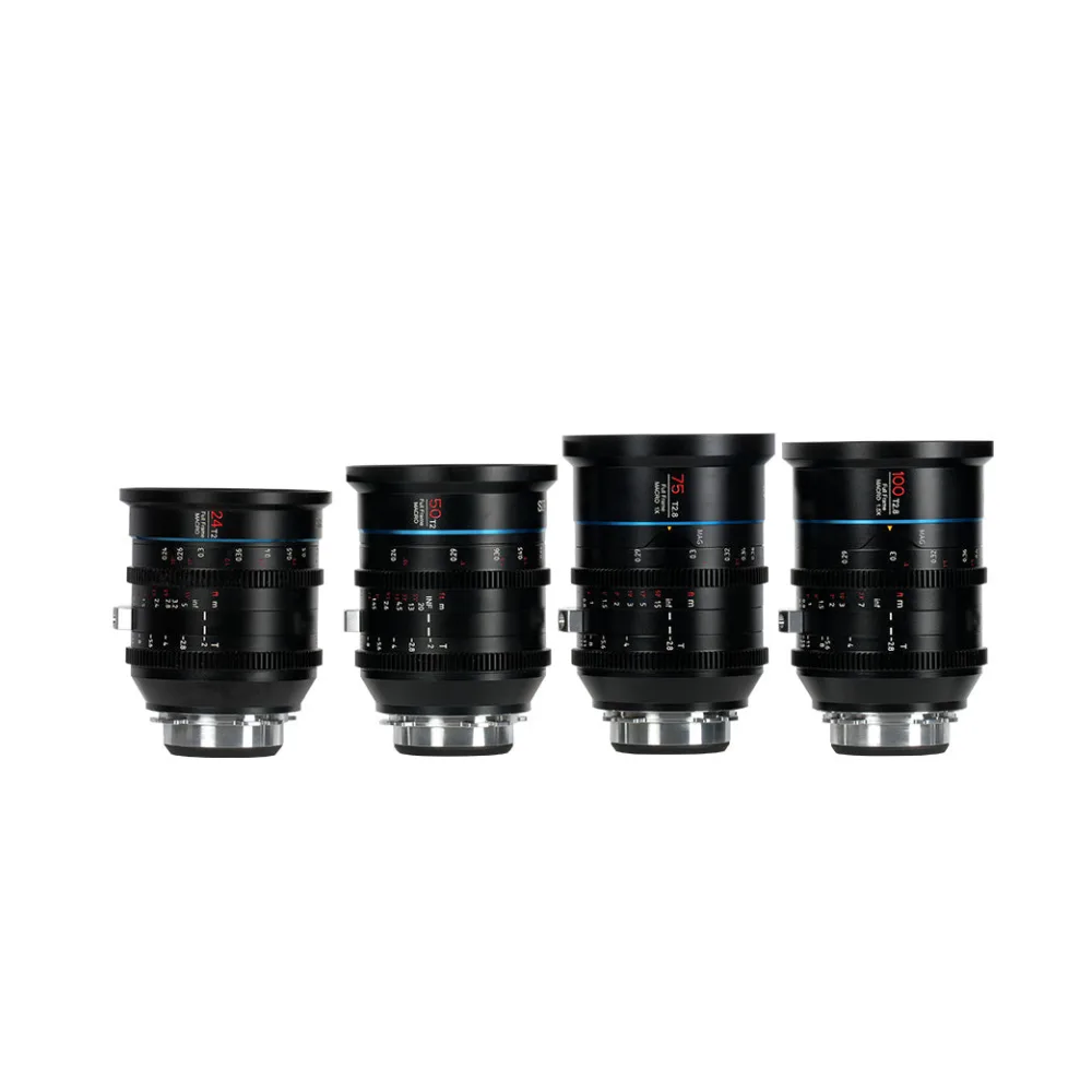 SIRUI Jupiter 75/100mm T2.8 Makro Cine Vollformat-Objektiv / Filmobjektiv - 24mm+50mm+75mm+100mm / PL