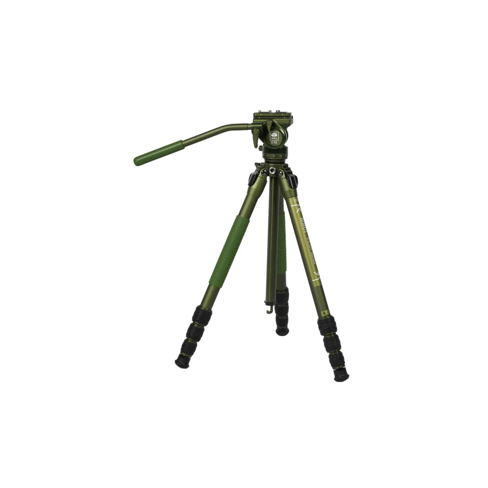 SIRUI Pilot Serie CT04+CT5/GT04+GT5 Video Stativ-Kit - Green