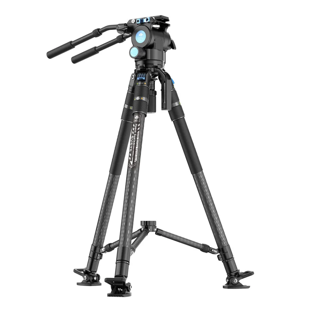 SIRUI SVS75 Rapid System Videostativ mit Ein-Schritt-H?henverstellung - With Video Fluid Head