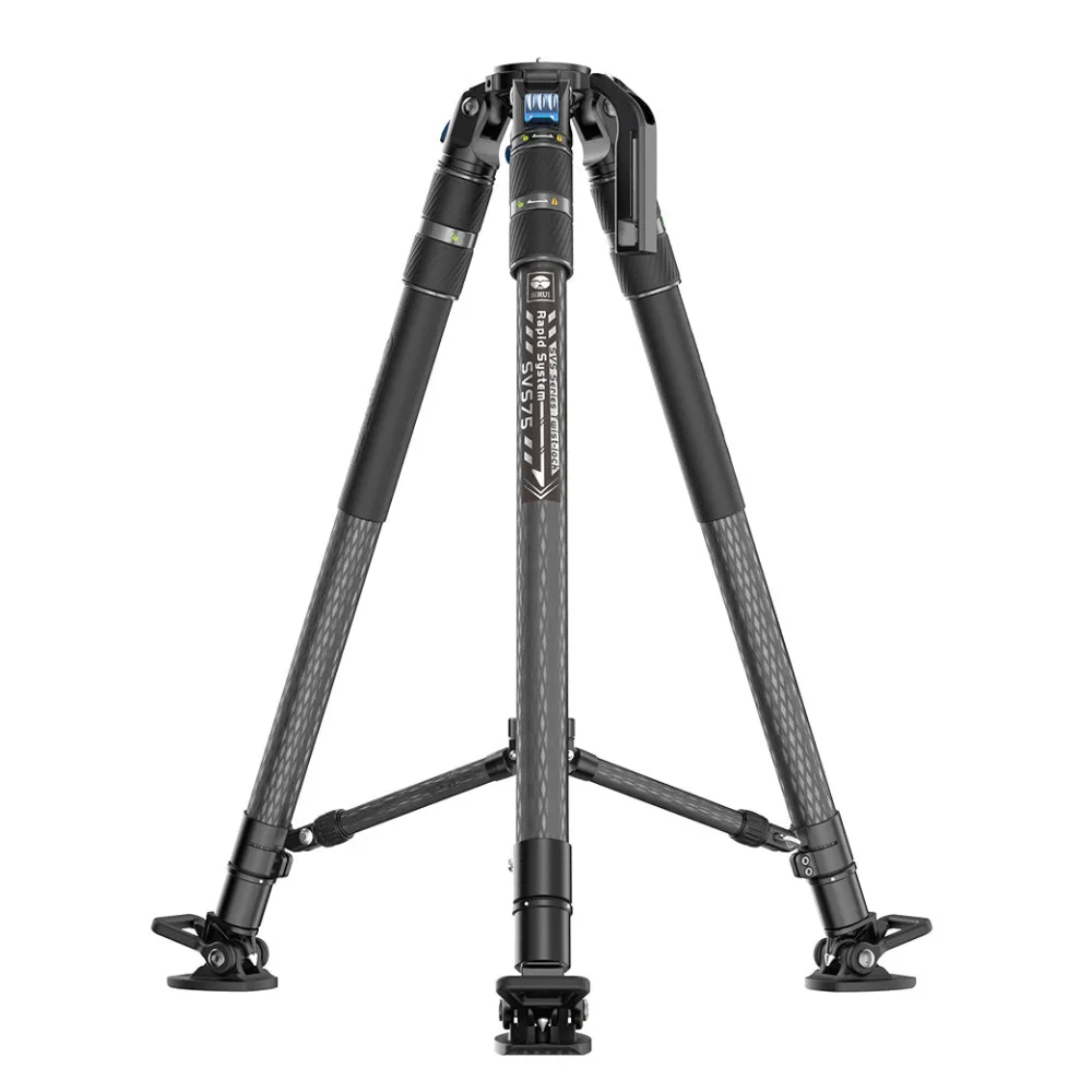 SIRUI SVS75 Rapid System Videostativ mit Ein-Schritt-H?henverstellung - Tripod Only
