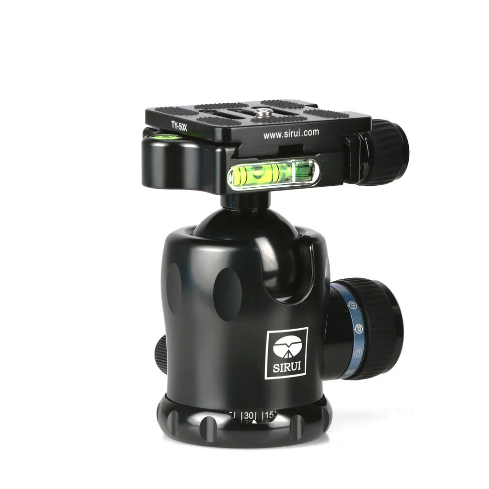 SIRUI K-10X Profi-Kugelkopf Alu schwarz (93mm hoch) - KX-Serie