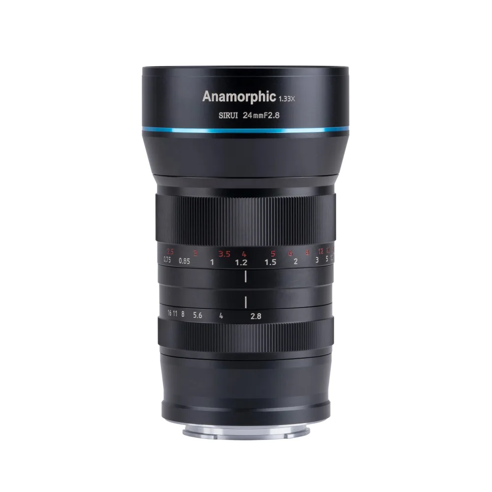SIRUI SR24 24mm f2.8 Anamorphes APS-C Objektiv 1.33x - for diverse Kameraanschlosse - EF-M Mount