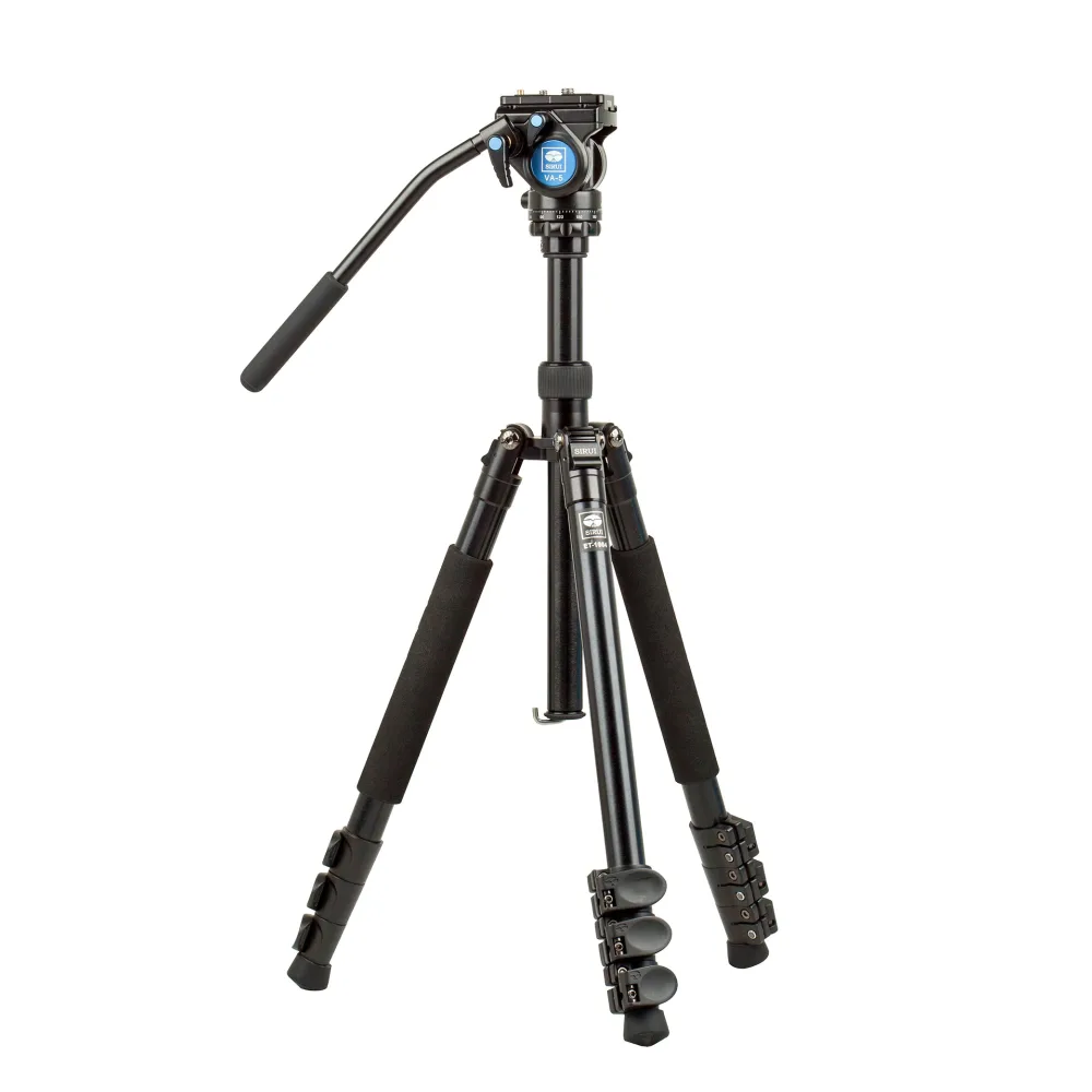 SIRUI ET-1004 Easy Traveler - Alu Dreibeinstativ mit Videokopf VA-5